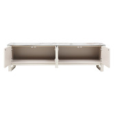 Keys Road Designs Milford Ceramic &amp; Glass Lowline TV Unit
