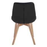 Keys Road Designs Fresno Faux Leather Dining Chairs