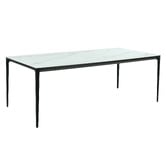Keys Road Designs Miami Ceramic &amp; Glass Outdoor Dining Table