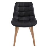 Keys Road Designs Fresno Faux Leather Dining Chairs