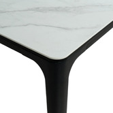 Keys Road Designs Miami Ceramic &amp; Glass Outdoor Dining Table