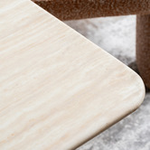 Keys Road Designs Easton Marble Side Table