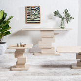 Keys Road Designs Easton Marble Side Table