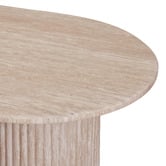 Keys Road Designs Paula Travertine-Look Dining Table