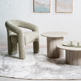 Keys Road Designs Bellevue Chenille Dining Chair