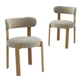 Keys Road Designs Miramar Chenille Dining Chairs