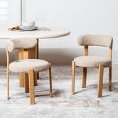Keys Road Designs Miramar Chenille Dining Chairs