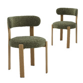 Keys Road Designs Miramar Chenille Dining Chairs
