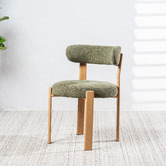 Keys Road Designs Miramar Chenille Dining Chairs