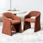 Keys Road Designs Gresham Chenille Dining Chairs