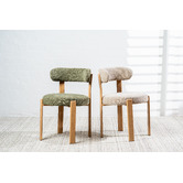 Keys Road Designs Miramar Chenille Dining Chairs