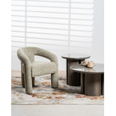 Keys Road Designs Colloway Marble Side Table