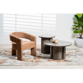 Keys Road Designs Colloway Marble Side Table