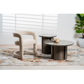 Keys Road Designs Colloway Marble Coffee Table
