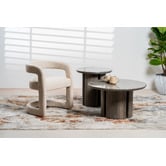 Keys Road Designs Colloway Marble Side Table