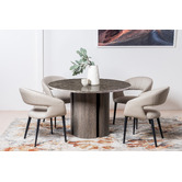 Keys Road Designs Colloway Marble Dining Table