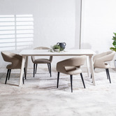 Keys Road Designs Rialto Faux Leather Dining Chairs