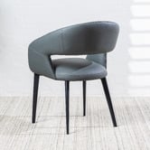 Keys Road Designs Rialto Faux Leather Dining Chairs