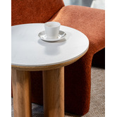Keys Road Designs Orleri Ceramic Side Table