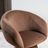 Keys Road Designs Compton Mohair-Feel Dining Chair