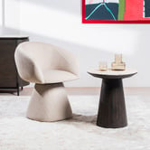 Keys Road Designs Compton Mohair-Feel Dining Chair