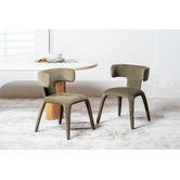 Keys Road Designs Roswell Mohair-Feel Dining Chairs