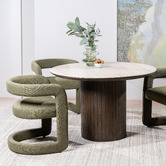 Keys Road Designs Tuscany Upholstered Dining Chairs