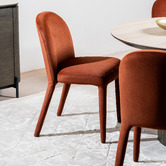 Keys Road Designs Larish Mohair Wool-Blend Dining Chairs