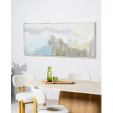 Keys Road Designs Wesley Travertine-Look Dining Table