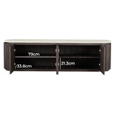 Keys Road Designs Caelric Travertine-Look TV Unit