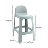 Keys Road Designs Cailin Outdoor Bar Stools