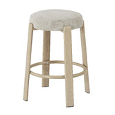Keys Road Designs 63.5cm Orin Chenille Bar Stools