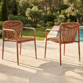 Keys Road Designs Cyra Rope Outdoor Dining Chairs