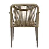 Keys Road Designs Cyra Rope Outdoor Dining Chairs