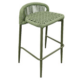 Keys Road Designs 74cm Cyra Rope Outdoor Bar Stools