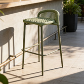 Keys Road Designs 74cm Cyra Rope Outdoor Bar Stools