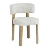 Keys Road Designs Kalina Chenille Dining Chairs