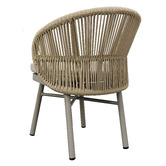 Keys Road Designs Amabel Rope Outdoor Dining Chairs