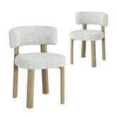 Keys Road Designs Kalina Chenille Dining Chairs