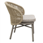 Keys Road Designs Amabel Rope Outdoor Dining Chairs