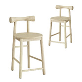 Keys Road Designs Junia Rubberwood Dining Chairs
