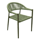 Keys Road Designs Aeliana Rope Outdoor Dining Chairs