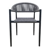 Keys Road Designs Aeliana Rope Outdoor Dining Chairs
