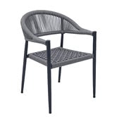 Keys Road Designs Aeliana Rope Outdoor Dining Chairs