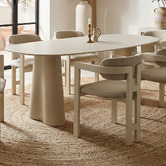 Keys Road Designs Oswin Oval Dining Table