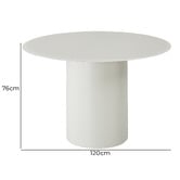 Keys Road Designs Sylvie Round Dining Table