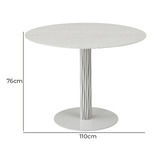 Keys Road Designs Mireya Round Dining Table