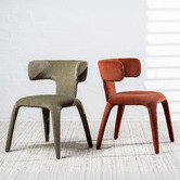 Keys Road Designs Roswell Mohair-Feel Dining Chairs