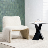 Keys Road Designs Camden Boucle Accent Chair