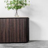 Keys Road Designs Caelric Travertine-Look Buffet